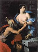 Giovanni Domenico Cerrini Carita Romana USA oil painting artist